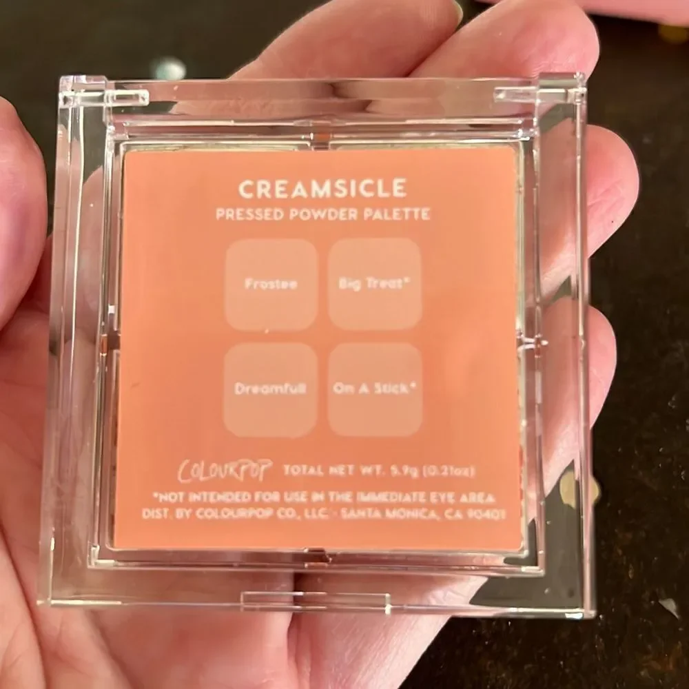 Colourpop Pressed Powder Palette Creamsicle